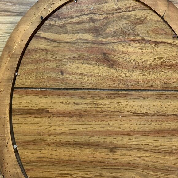 Vintage Original Signed Floral Painting Gold Frame Oval Lilly Lilies 13 x 16 - Picture 8 of 9